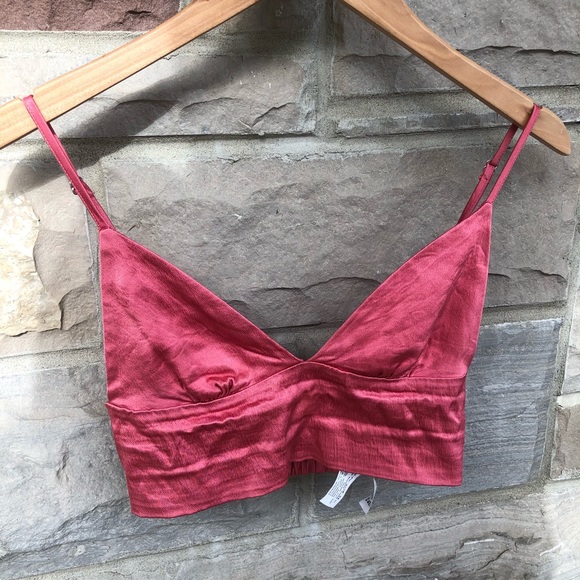 Pink Zara Crop Top - Picture 1 of 3